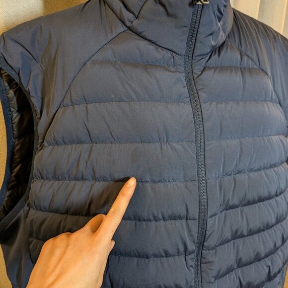 Lululemon Down Vest Blue XXL Men's Down for it all vest - Picture 9 of 9